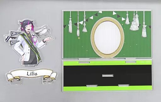 【中古】アクリルスタンド・アクリルパネル リリア・ヴァンルージュ ジオラマアクリルスタンド(おめかしバースデー ver.) 「ディズニー ツイステッドワンダーランド プレミアムバースデー2