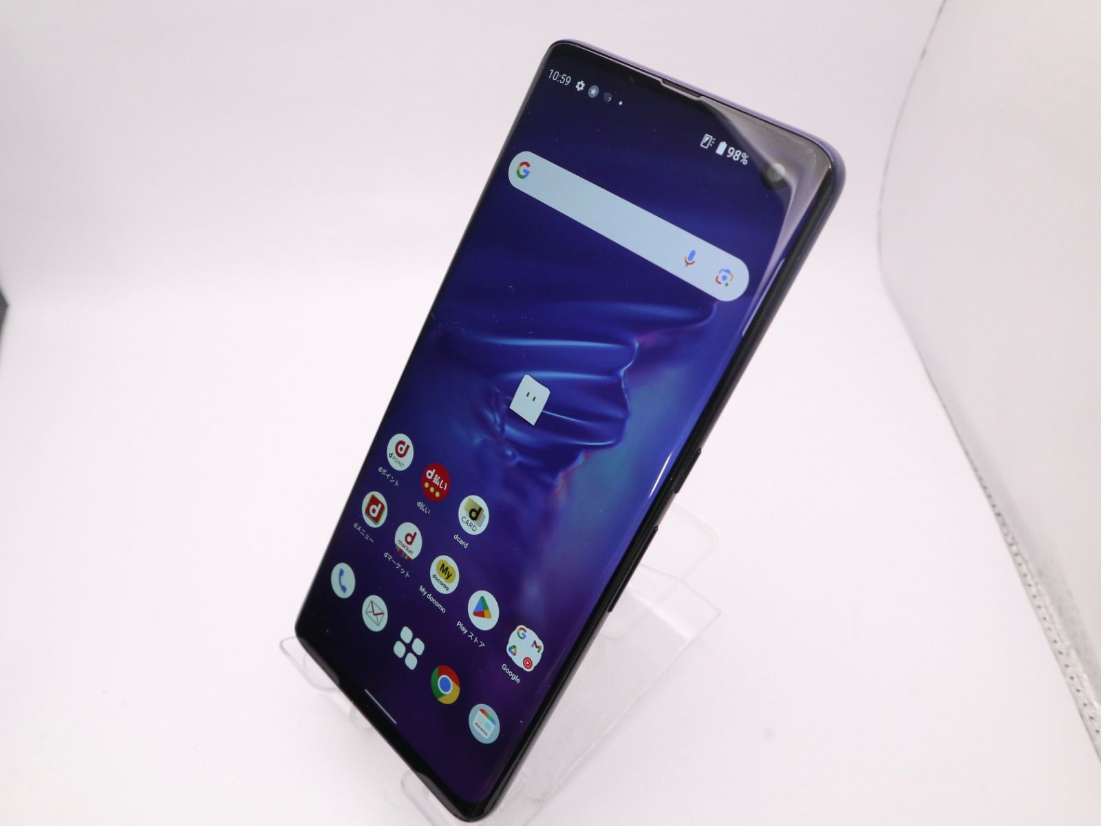 富士通 - arrows 5G F-51A ネイビーブラック 128 GB docomo arrows 5G F-51A docomo ネイビーブラック 送料無料 即決 本体