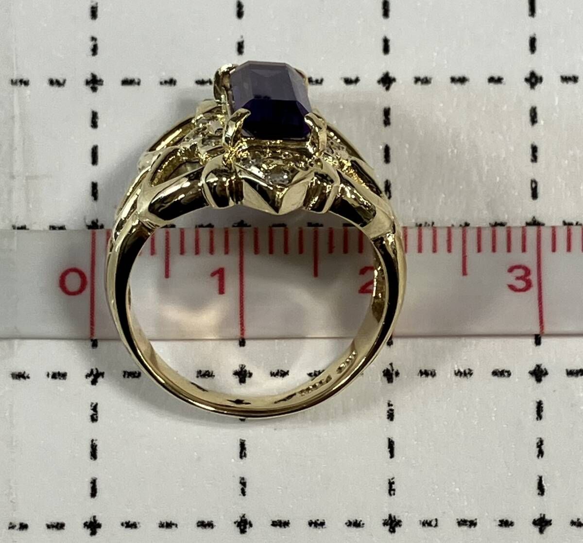 オレフィーチェ　13周年　イエローダイヤ　プラチナ　リング　11号 オレフィーチェ 13周年 イエローダイヤ プラチナ リング 11号 リング