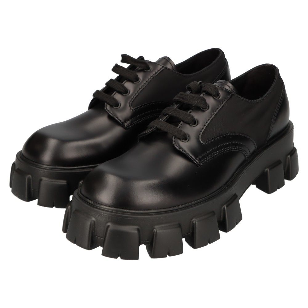 PRADA (プラダ) MONOLITH Re-nylon LACE-UP SHOES モノリス レース 
