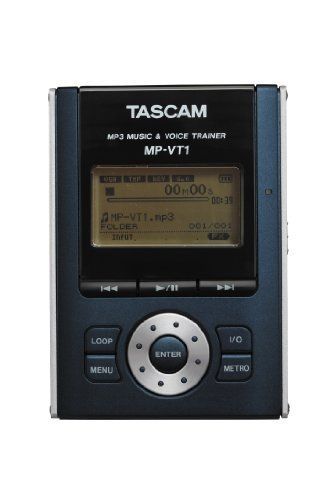 【】TASCAM メモリープレーヤー 携帯MP3プレーヤートレーナー機能内蔵 MP-VT1