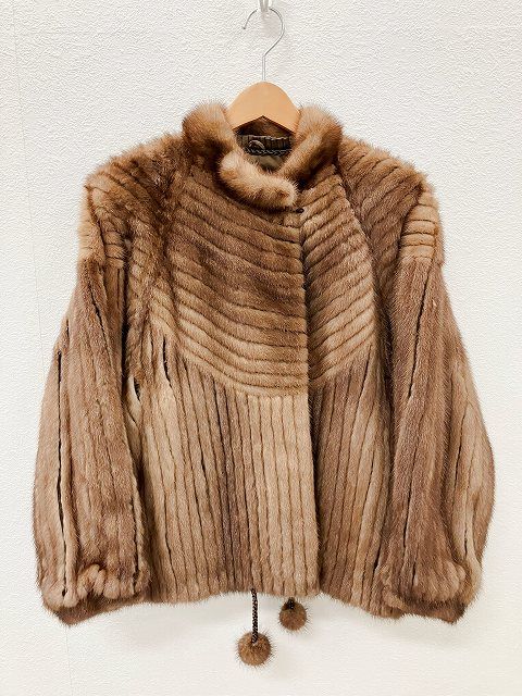 最高級　ピエールバルマン　USA製　ミンクファーコート　ブラックグラマ 最高級 ピエールバルマン USA製 ミンクファーコート ブラック