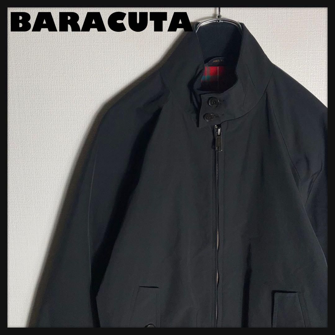 BARACUTA バラクータ スイングトップブルゾン 36サイズ 裏地チェック BARACUTA（バラクータ）｜【SALE】BARACUTA（バラクータ