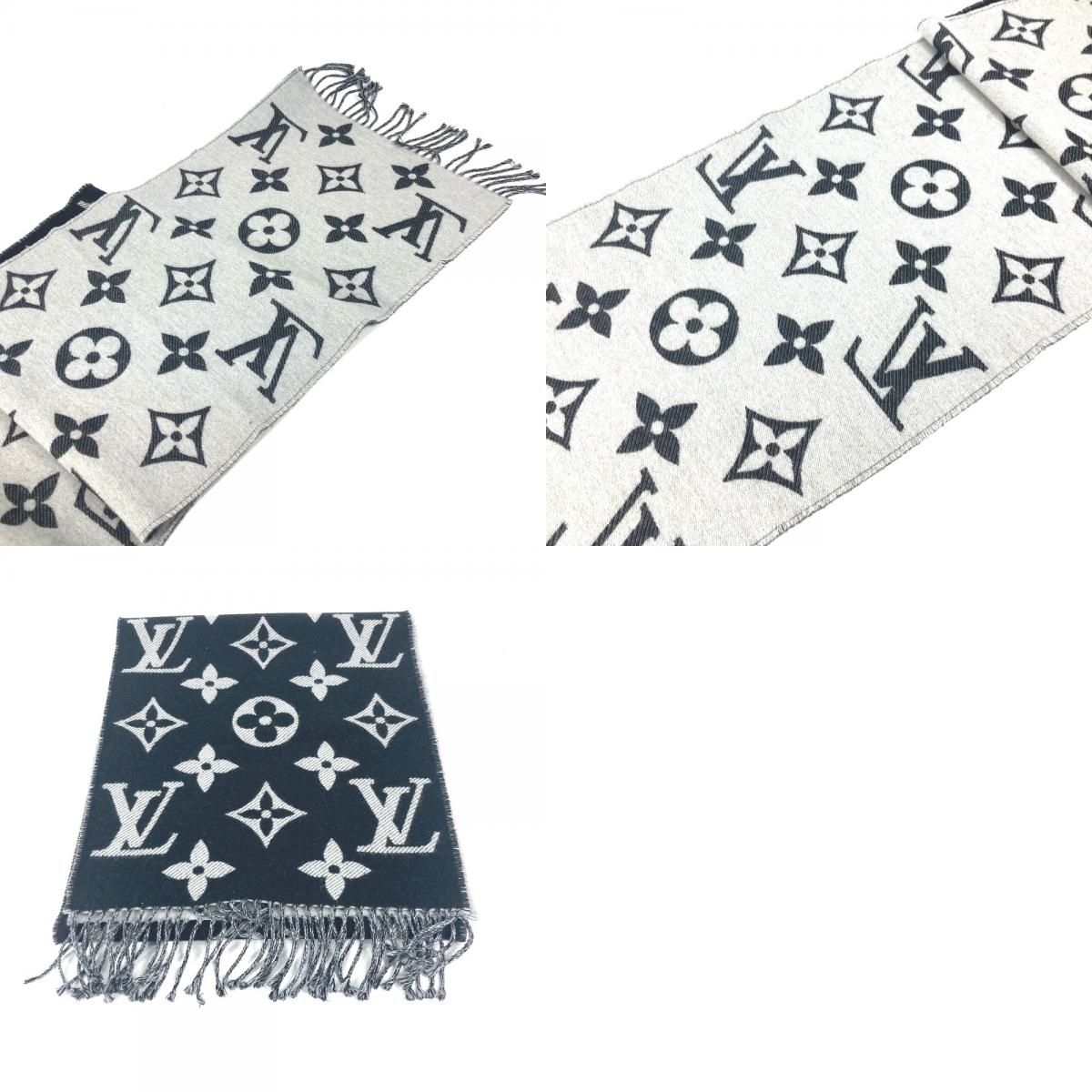 LOUIS VUITTON ルイヴィトン マフラー エシャルプ・シンプリーLV 