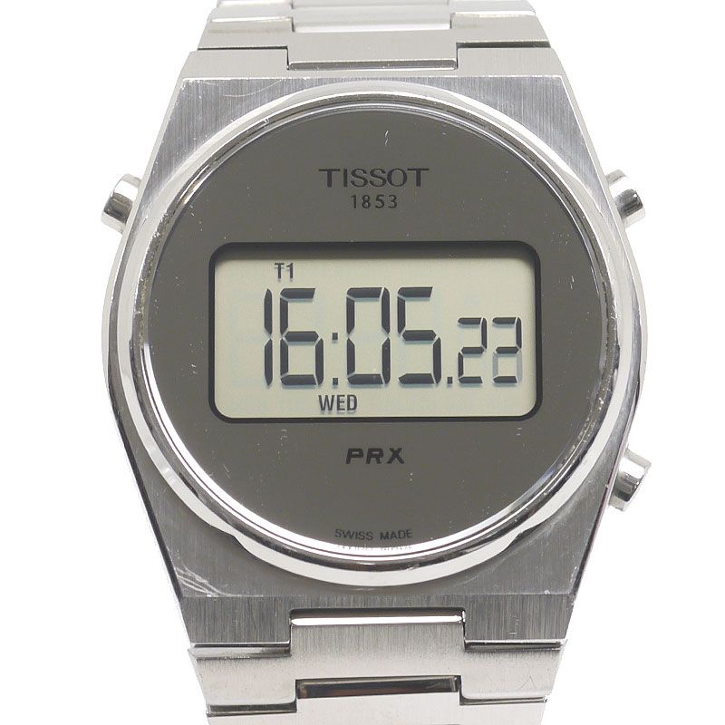 ティソ TISSOT PRXデジタル T137263 シルバー文字盤 メンズ