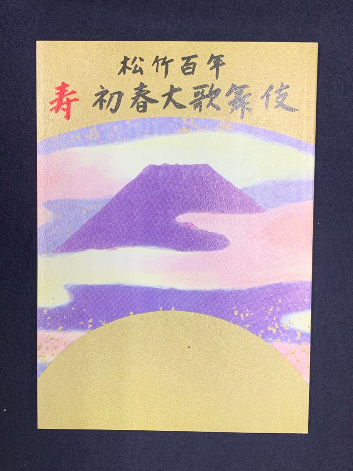 歌舞伎座 松竹百年寿初春大歌舞伎 パンフレット 平成七年 - メルカリ