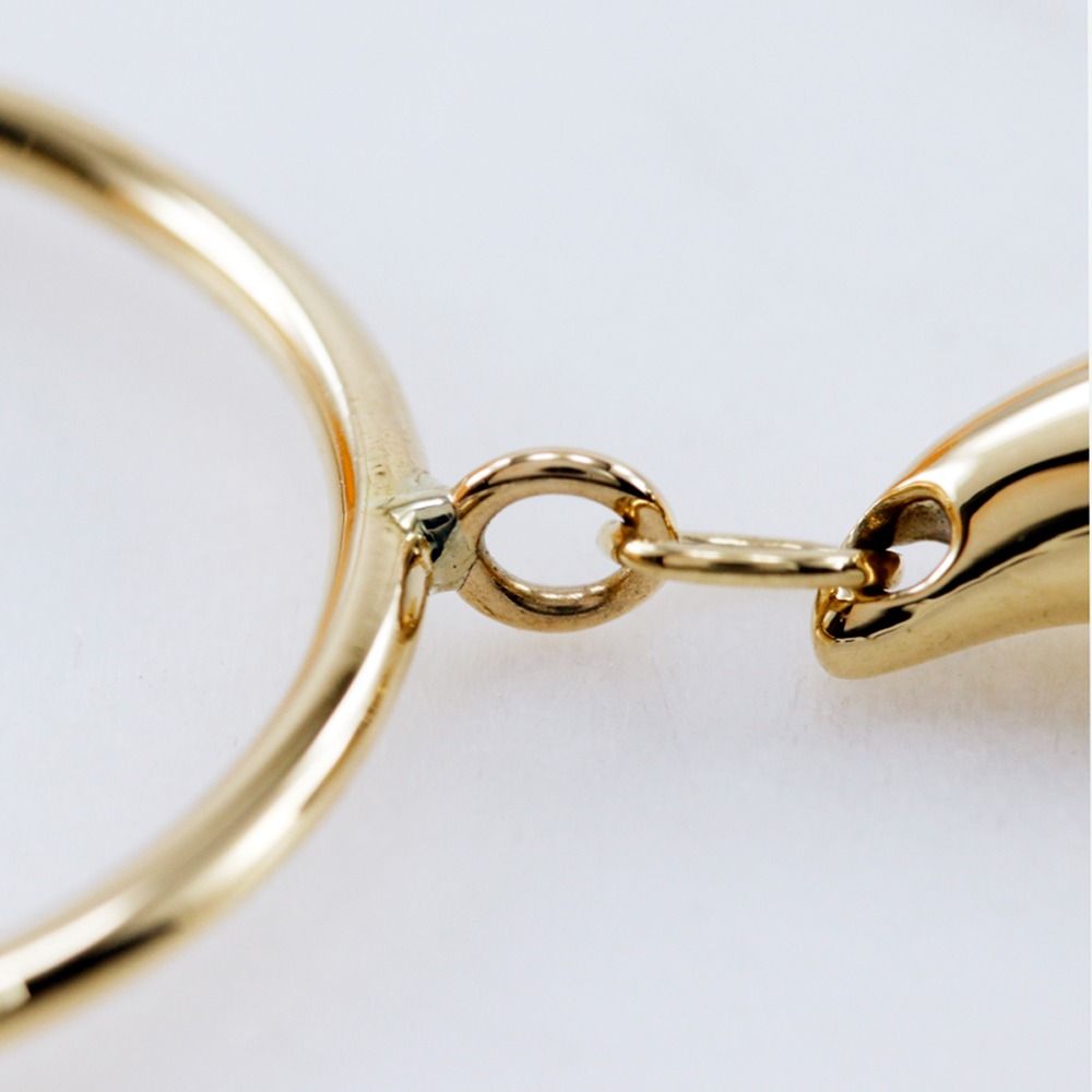 ティファニー Tiffany ティアドロップリング　13号 エルサペレッティ美品 ティファニー エルサ・ペレッティ エロンゲイテッドティア