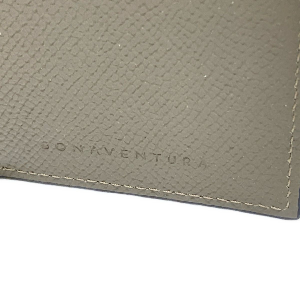 BONAVENTURA(ボナベンチュラ) 2つ折り財布 - グレーベージュ レザー  