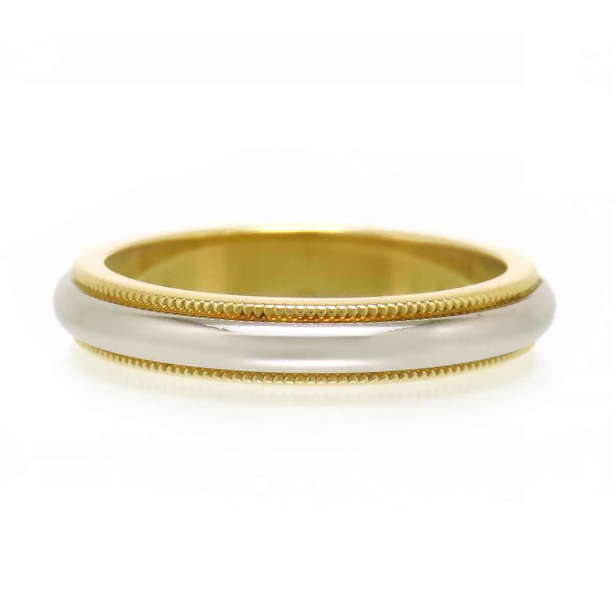 TIFFANY&Co. ティファニー ミルグレインバンドリング#7.5 A