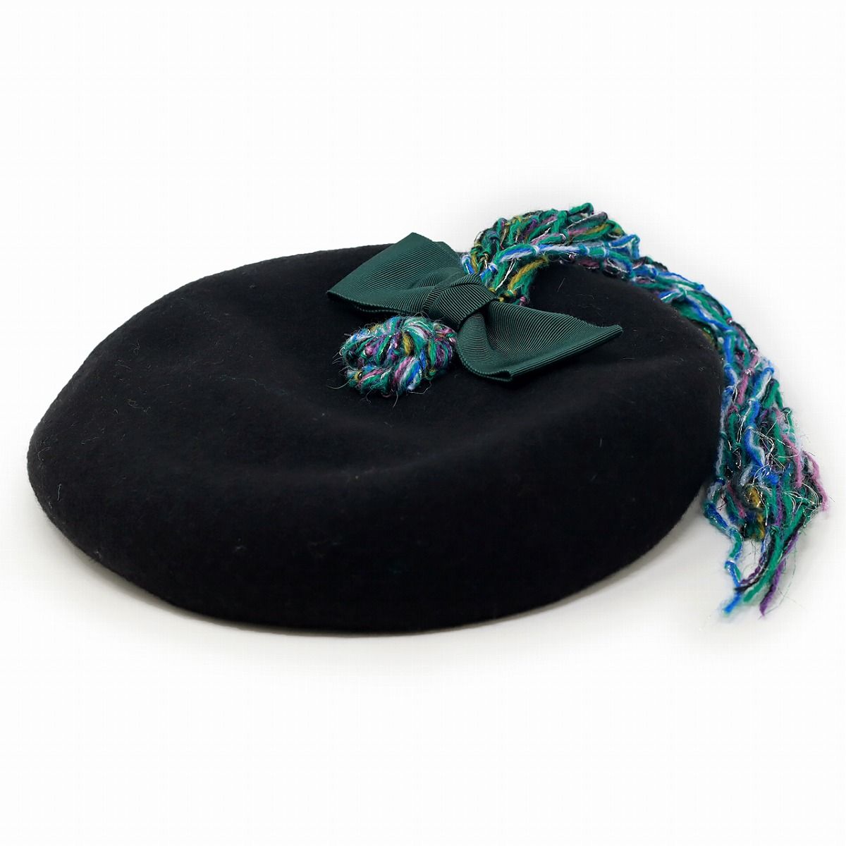 pium ‪‪❤︎‬ ロゴビジュースタッズベレー帽 🐰ㅤメ ｲ ﾒ ｲㅤ🐰｜piumの‬