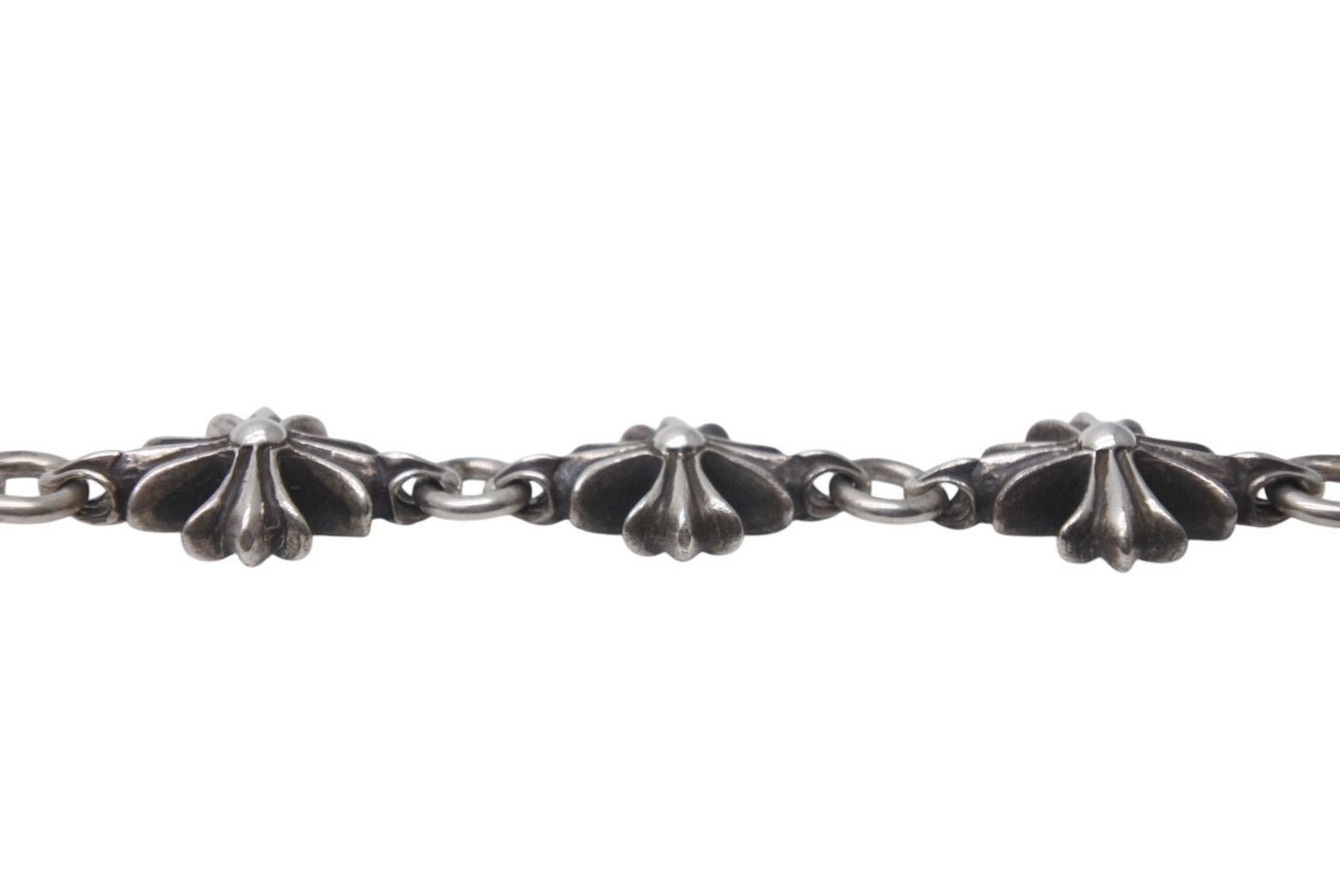 CHROME HEARTS クロムハーツ カットアウト CHプラス ブレスレット 9 