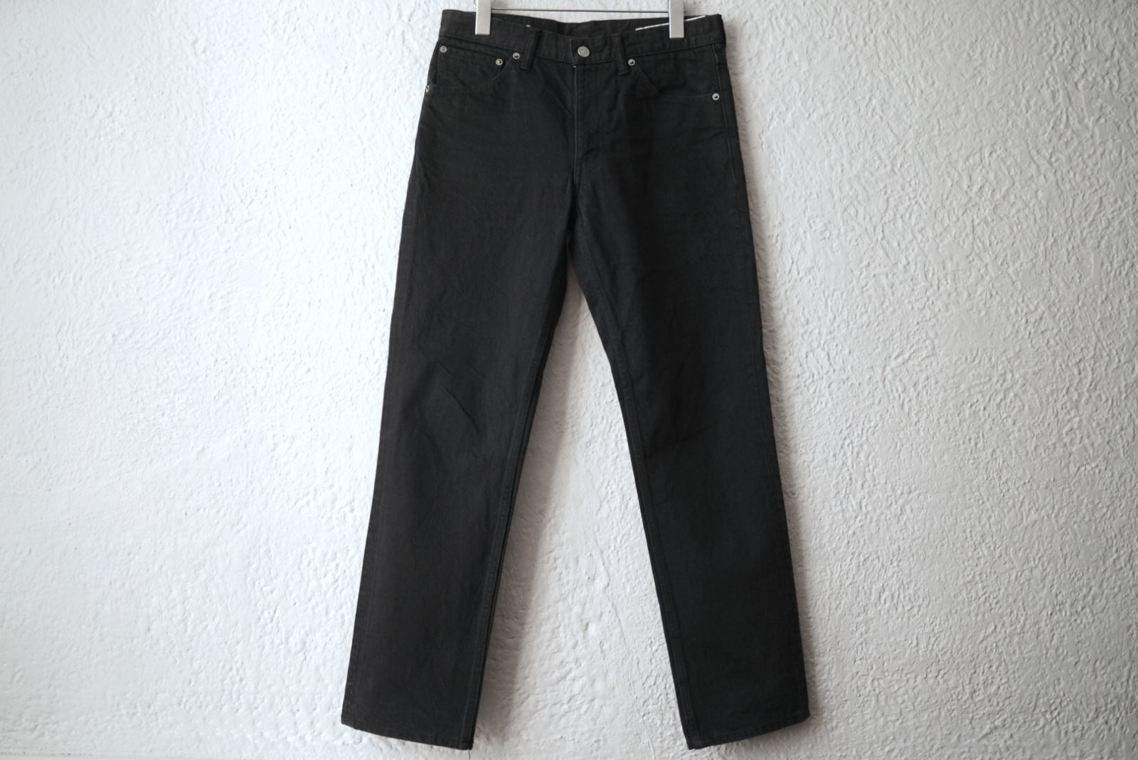 21AW SOCIAL SCULPTURE 03 CMYK BLK ブラックデニムパンツ / visvim