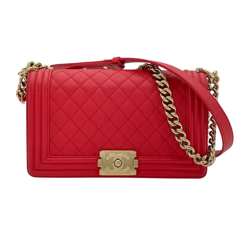 【大人レッドが素敵☆】CHANEL ボーイシャネル コインケース シャネル CHANEL CHANEL コインケース BOY CHANEL ボーイ