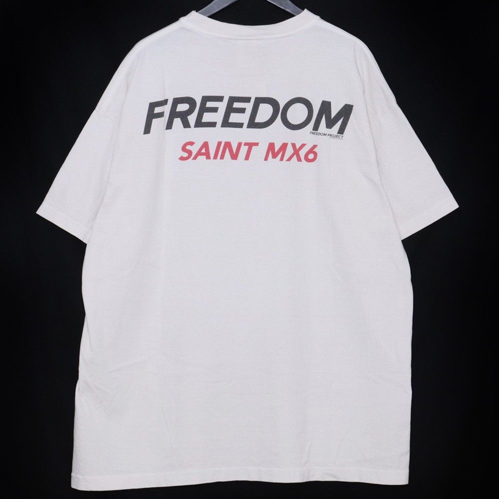 SAINT MICHAEL FD_SS TEE ASTRO/WHITE XXLサイズ ホワイト - メルカリ
