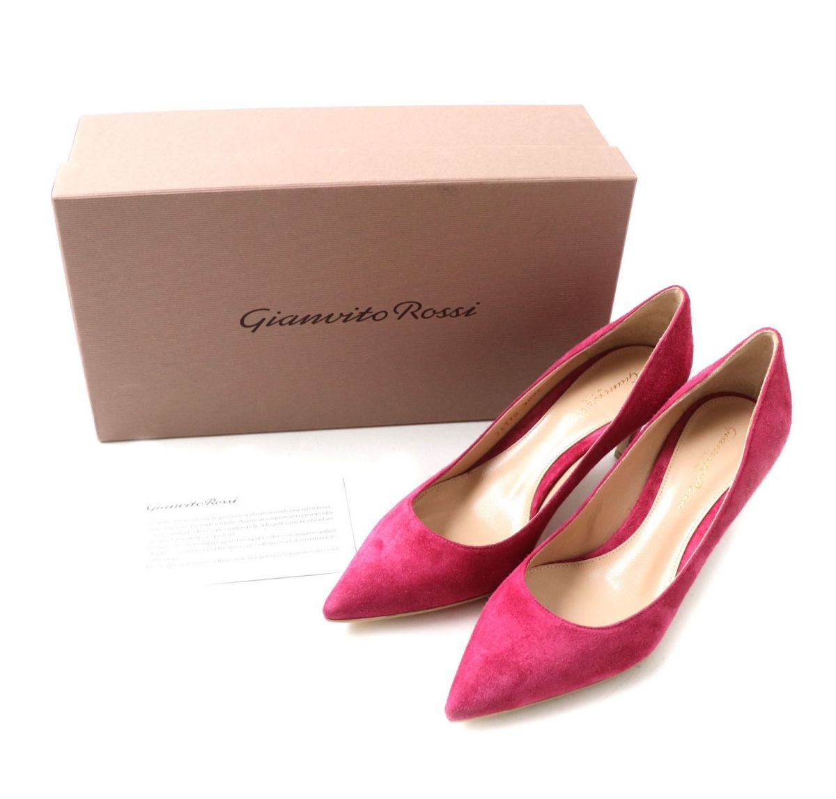 未使用品☆Gianvito Rossi ジャンヴィトロッシ G26770 GIANVITO 70RIC