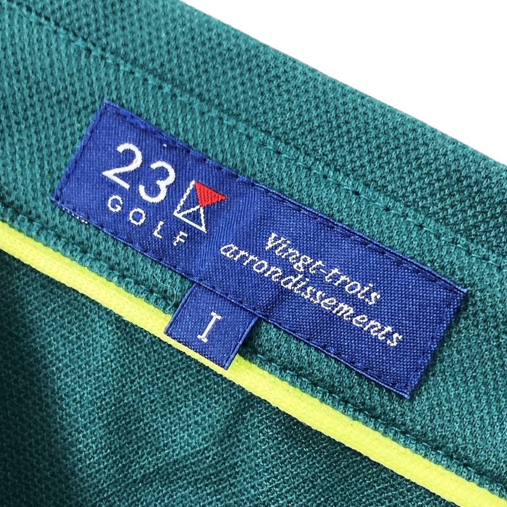 サイズ：1 23区GOLF ニジュウサンクゴルフ 半袖ポロシャツ