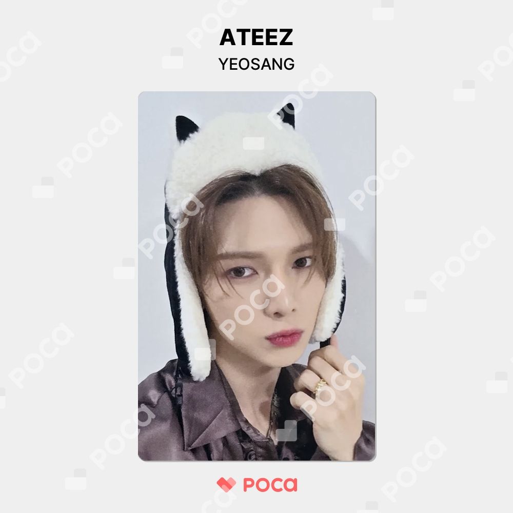 ATEEZ ヨサン サノク　限定　トレカ✖️2枚 ATEEZ ヨサン トレカ GOLDEN HOUR : Part.2 WITHMUU 公式 トレカ