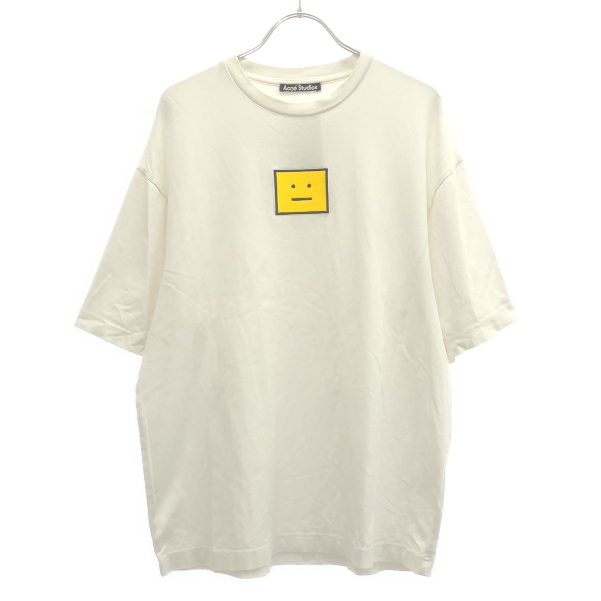 Acne Studios アクネストゥディオズ フェイスワッペンTシャツ FA-UX-TSHI000092 ホワイト XS