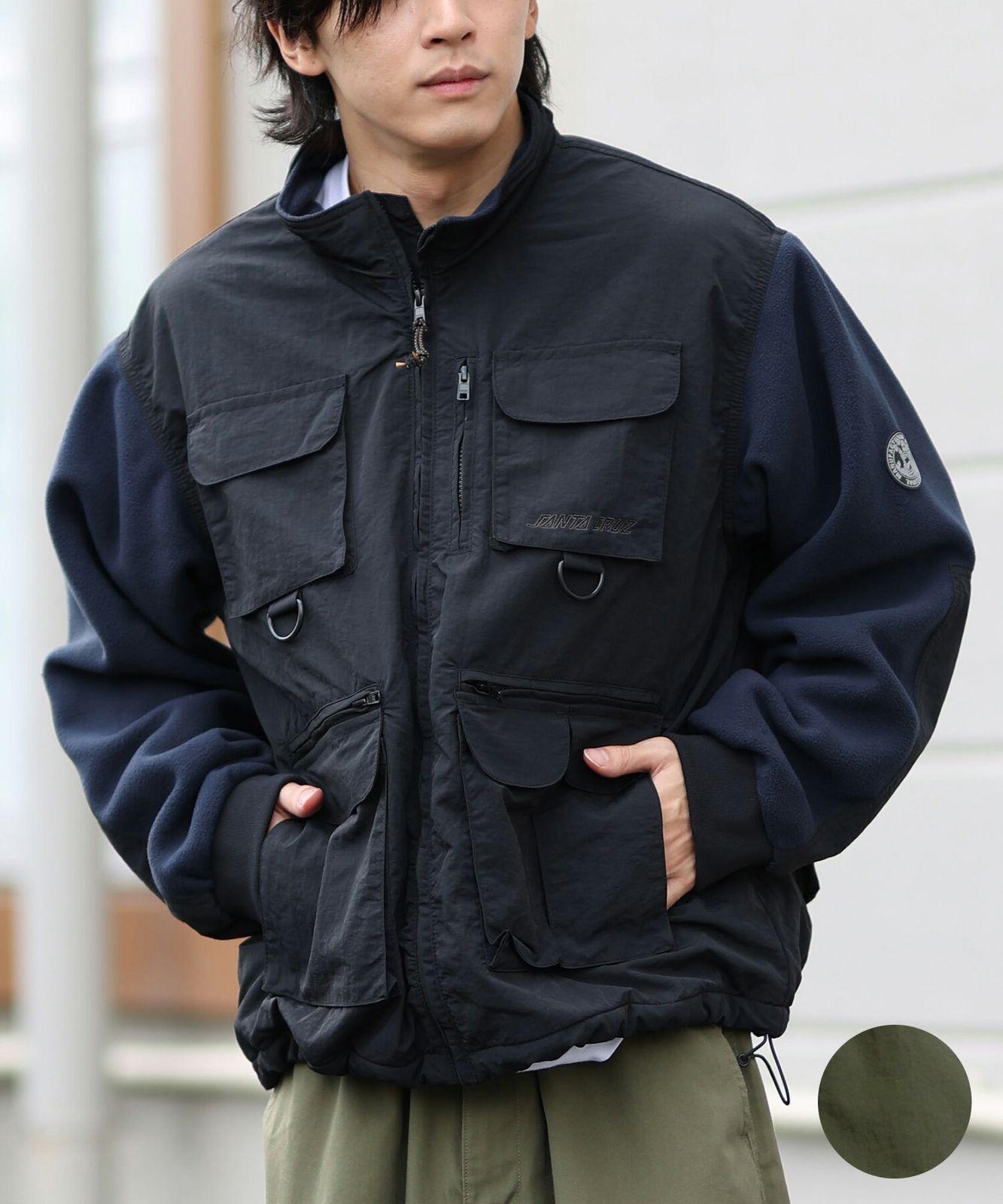 ムラスポ公式】新品 SANTACRUZ サンタクルーズ アウター メンズ
