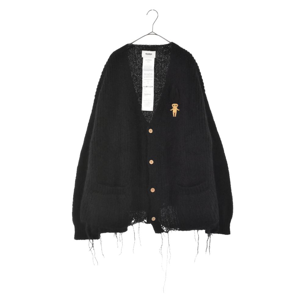doublet (ダブレット) 20AW DOLL EMBROIDERY MOHAIR モヘア ...