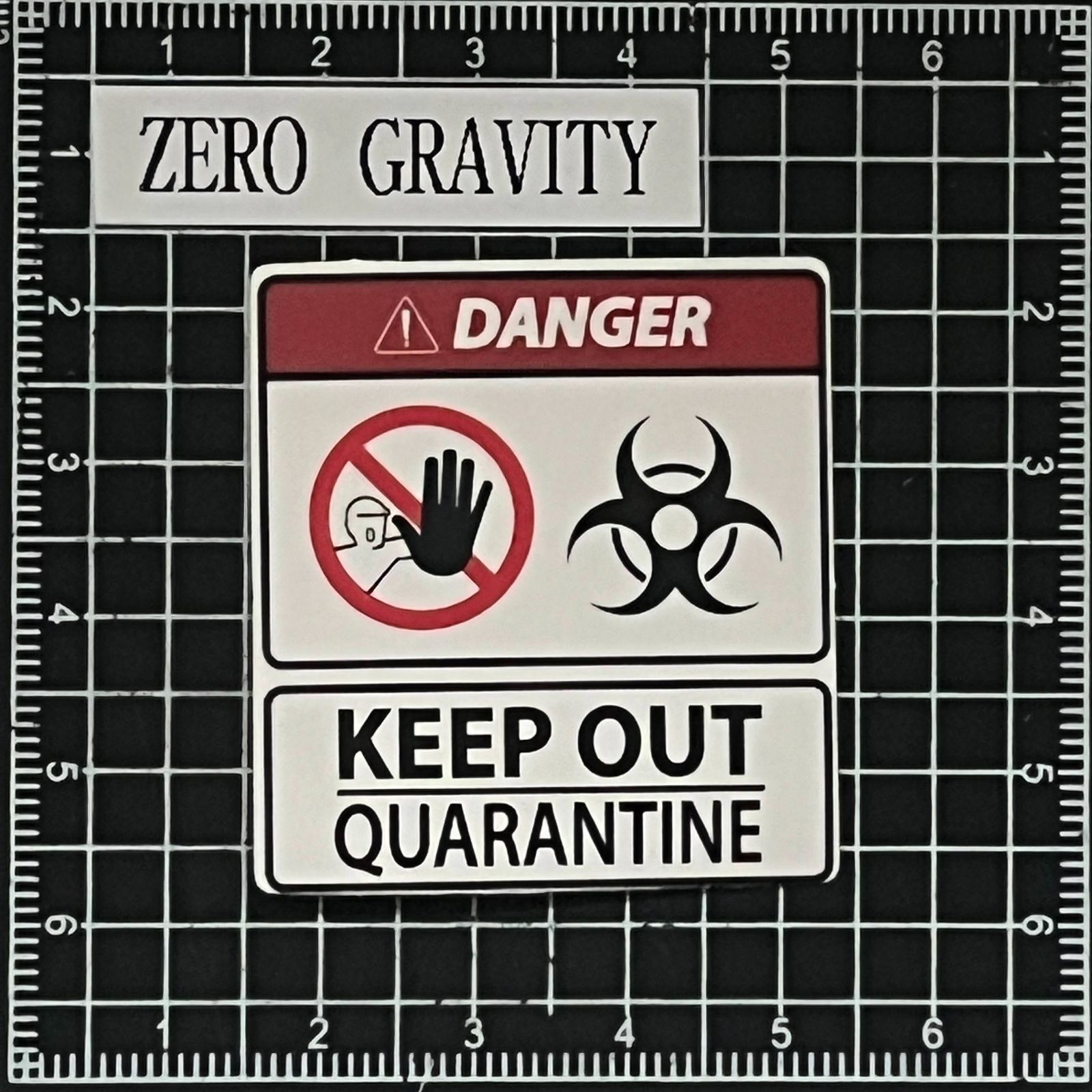 G402 インダストリアル警告系防水ステッカー ZEROGRAVITY - メルカリ
