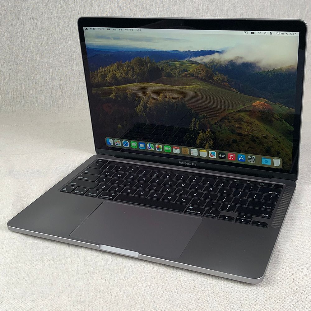 【美品】MacBook Pro 13.3㌅ M1 2020 16GB 512GB 新品 MacBook pro 13インチ 2020 Late 512GB 16GB モデル A2338
