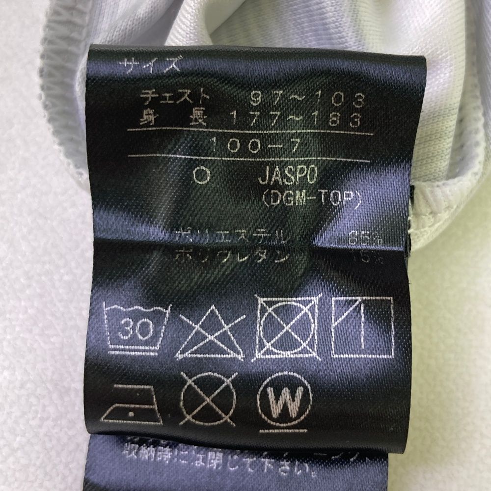 サイズ：O DESCENTE GOLF デサントゴルフ  半袖ポロシャツ チェック柄 グレー系 [240101480540] ゴルフウェア メンズ ストスト サイズ：O DESCENTE GOLF デサントゴルフ 半袖ポロシャツ