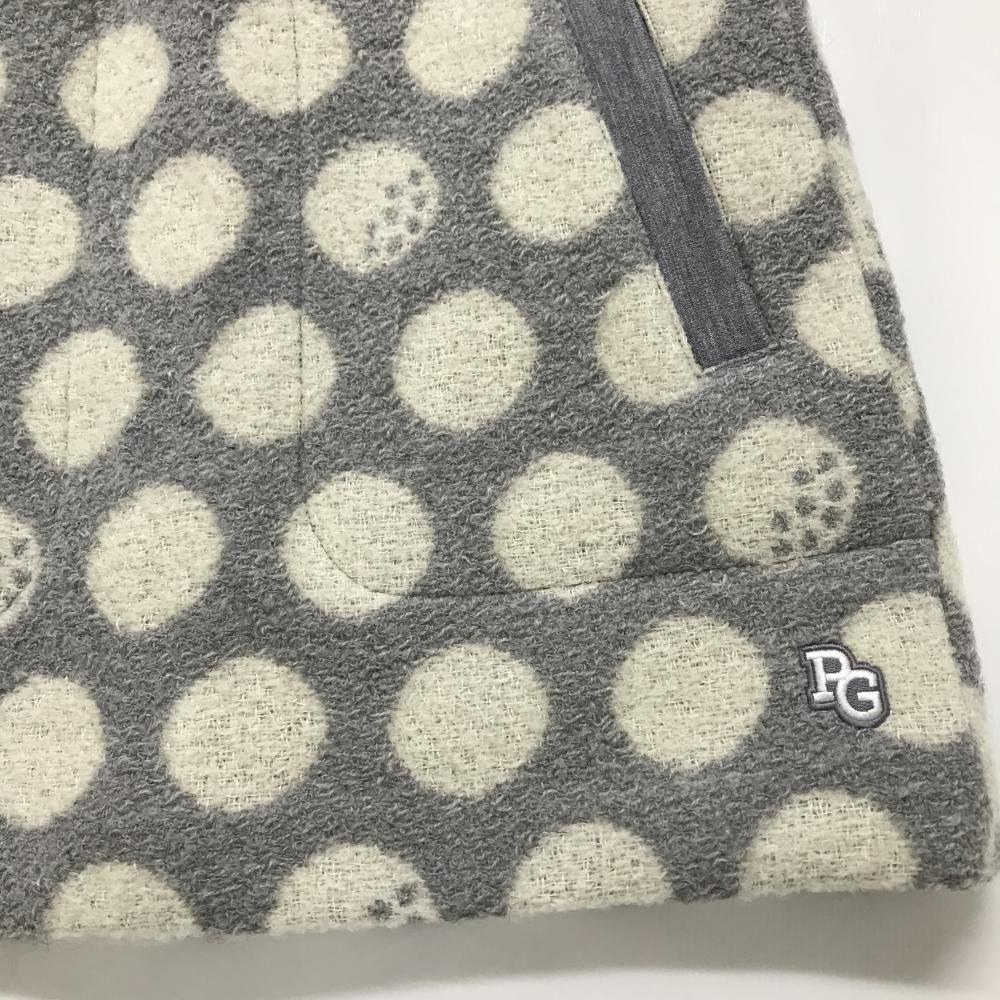 ドット柄 裏地メッシュ