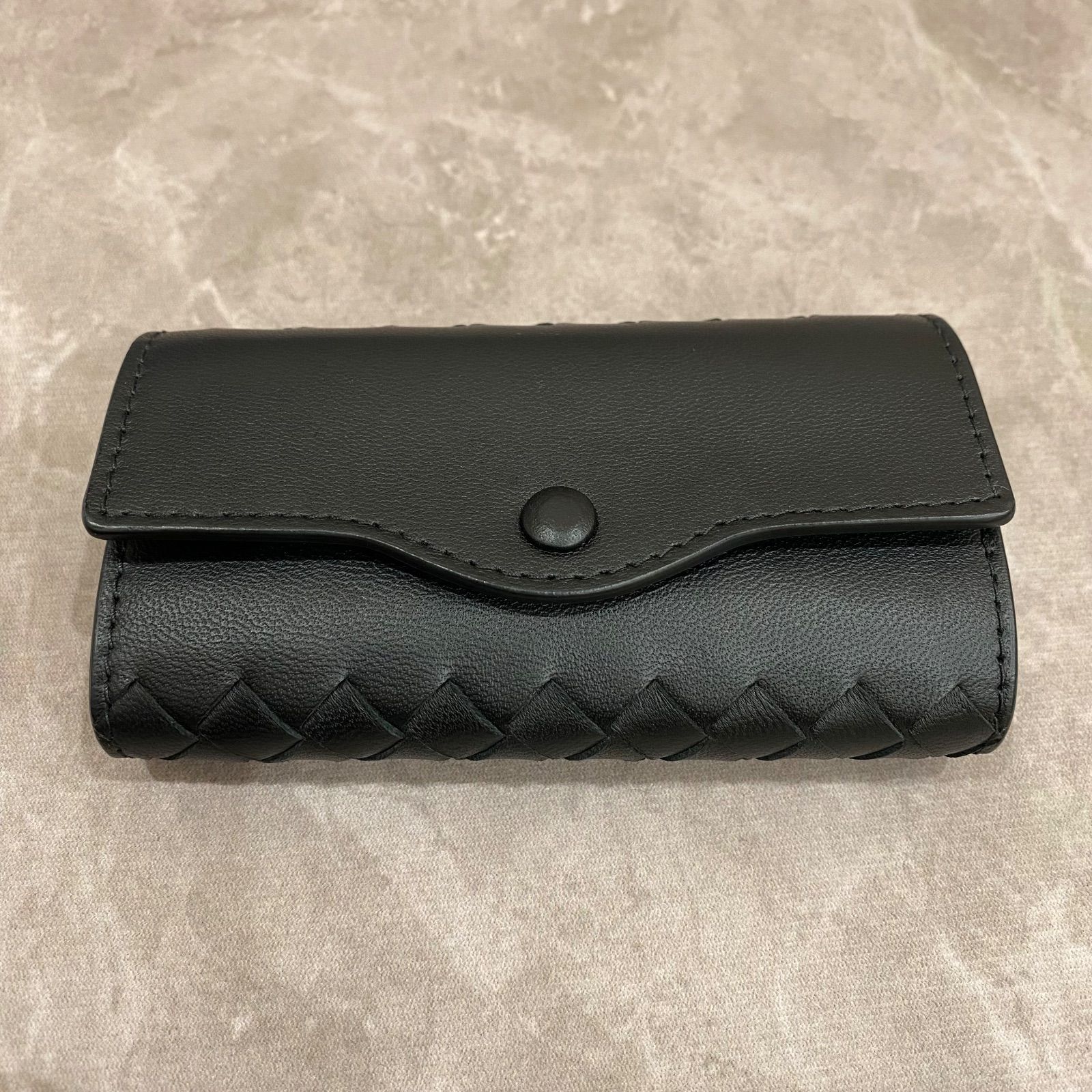 BOTTEGA VENETA ボッテガヴェネタ キーケース イントレチャート レザー