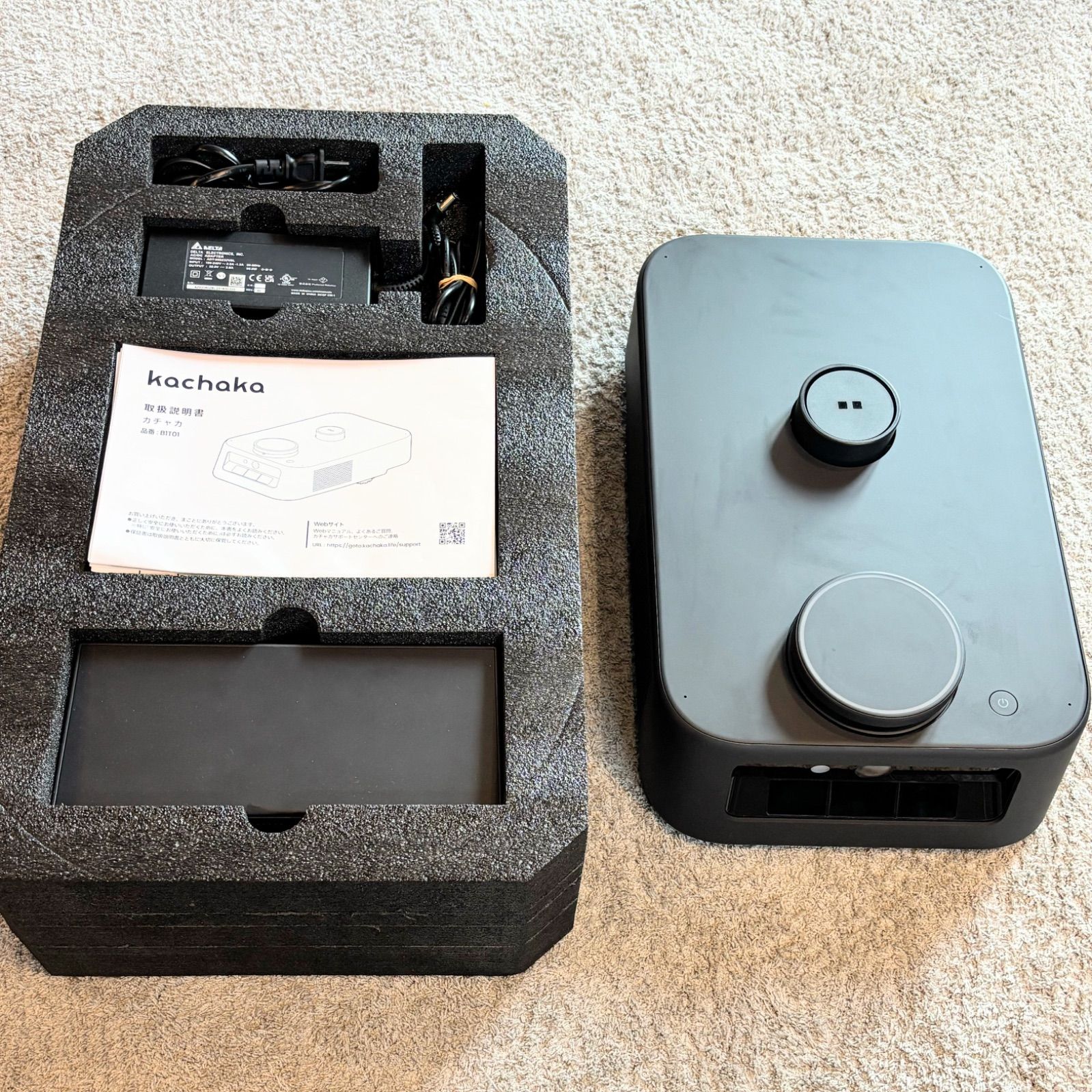 カチャカ kachaka B1T0 配膳ロボット 3段シェルフ S1A01 家庭用