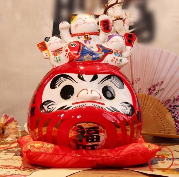 招き猫貯金箱 開運 縁起物 商売繁盛 金運祈願 - メルカリ