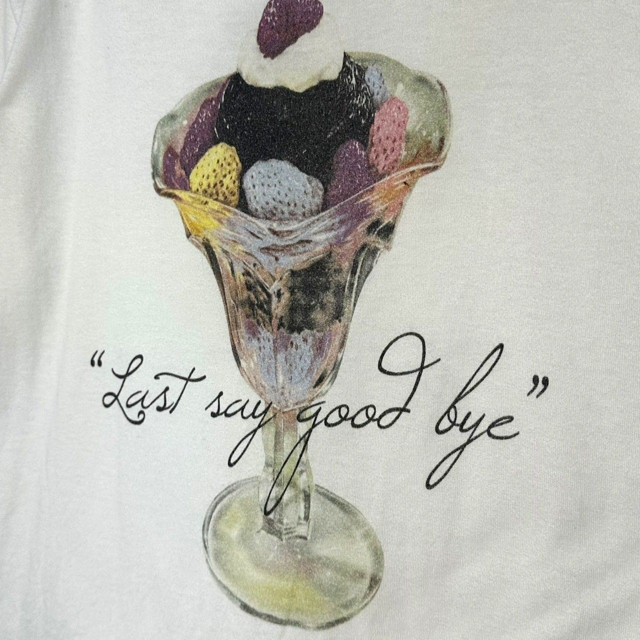 NUMBER (N)INE(ナンバーナイン) 09AW eyescrem print T-shirt アイス 