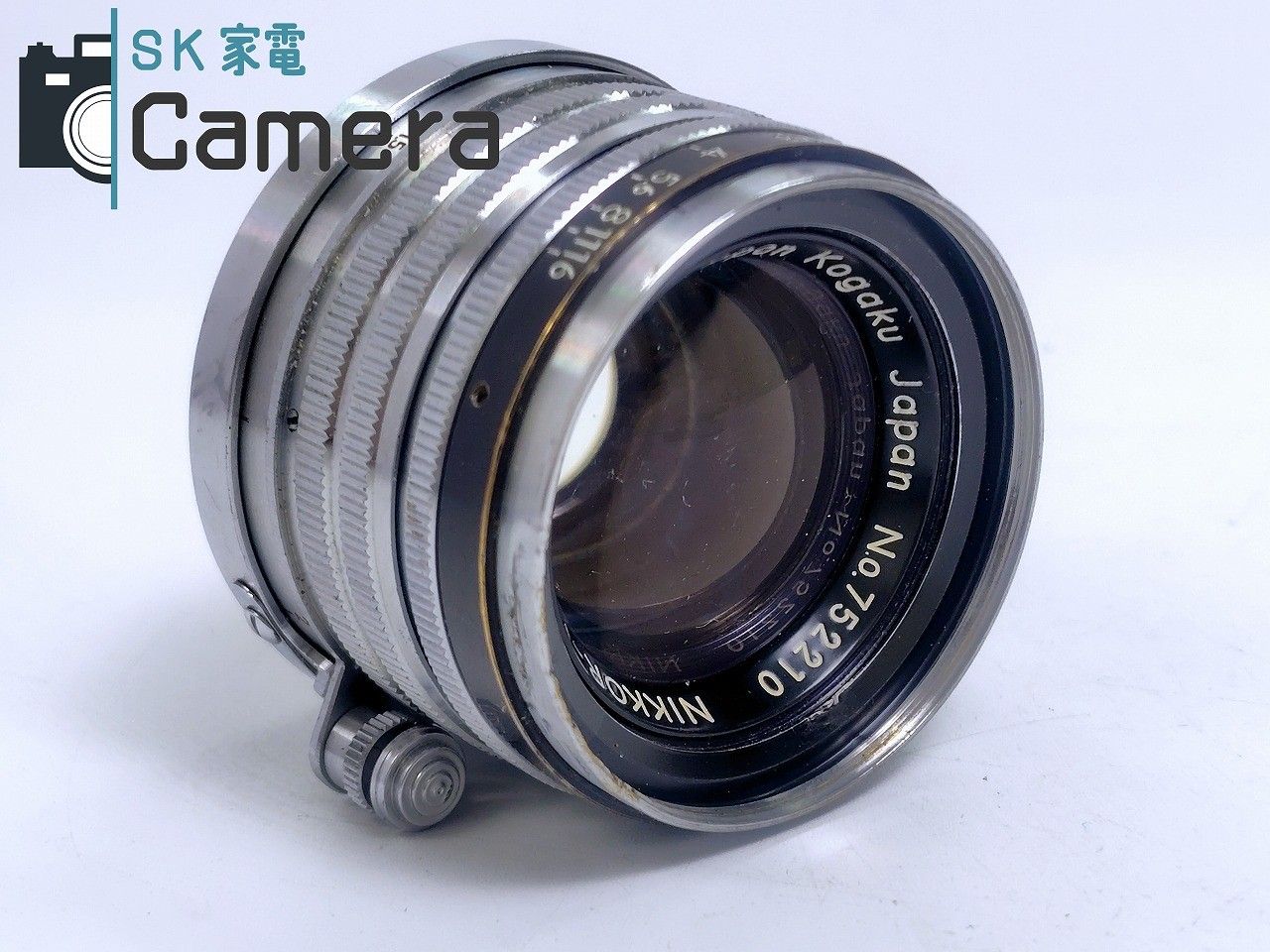 Nikon - 【中古】 Nikon NIKKOR-H 5cm F2 L39 黒帯 ニコン 絞不良 中古】 Nikon NIKKOR-H 5cm F2 L39 黒帯 ニコン 絞不良 - メルカリ
