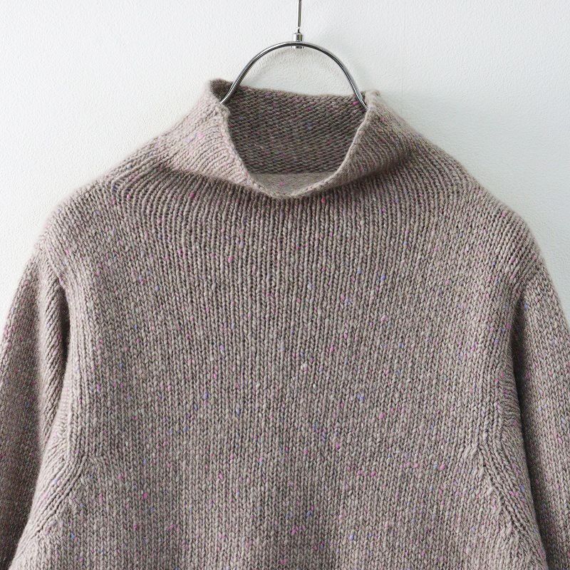 クイーンアンドベル QUEENE and BELLE カシミヤ100％ カラーネップ  