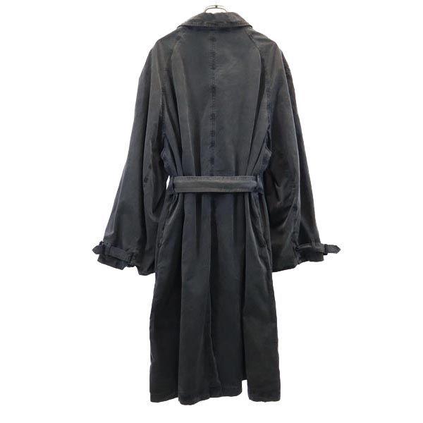 ウティ 日本製 ステンカラー コート 4 ネイビー系 OUTIL ウエストベルト メンズ 【中古】 【231015】 - メルカリ