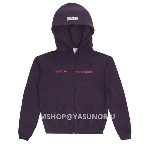 Vetements Fw16 Sexual Fantasies Zip Up Hoodie XS - メルカリ