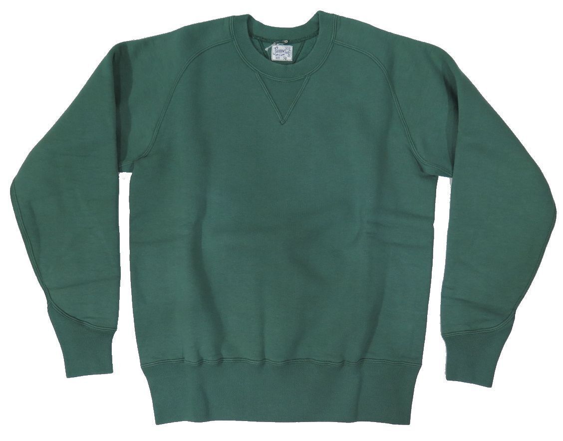 高品質，定番 1940's 両Vフリーダムスリーブ 吊り編みスウェットシャツ