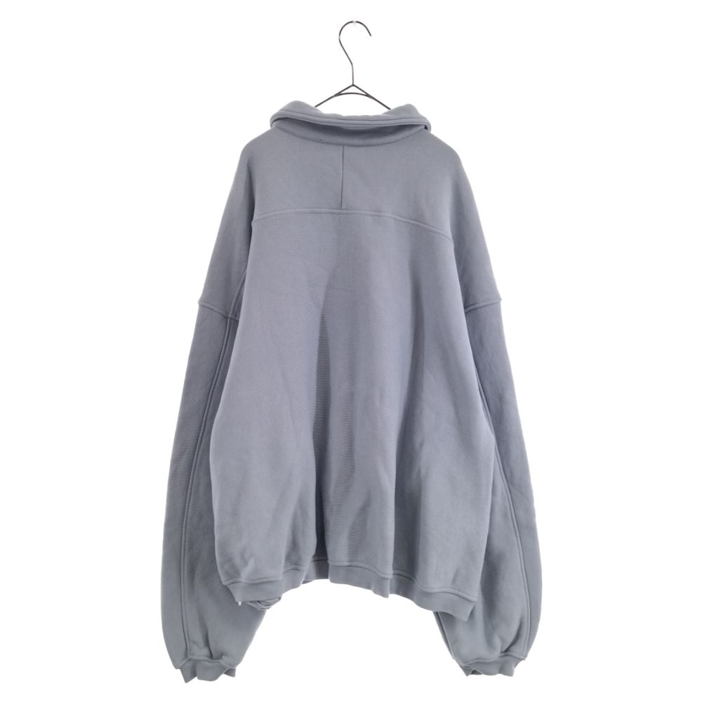 ALEXANDER WANG (アレキサンダーワン) 23SS HALF ZIP SWEATSHIRT WITH