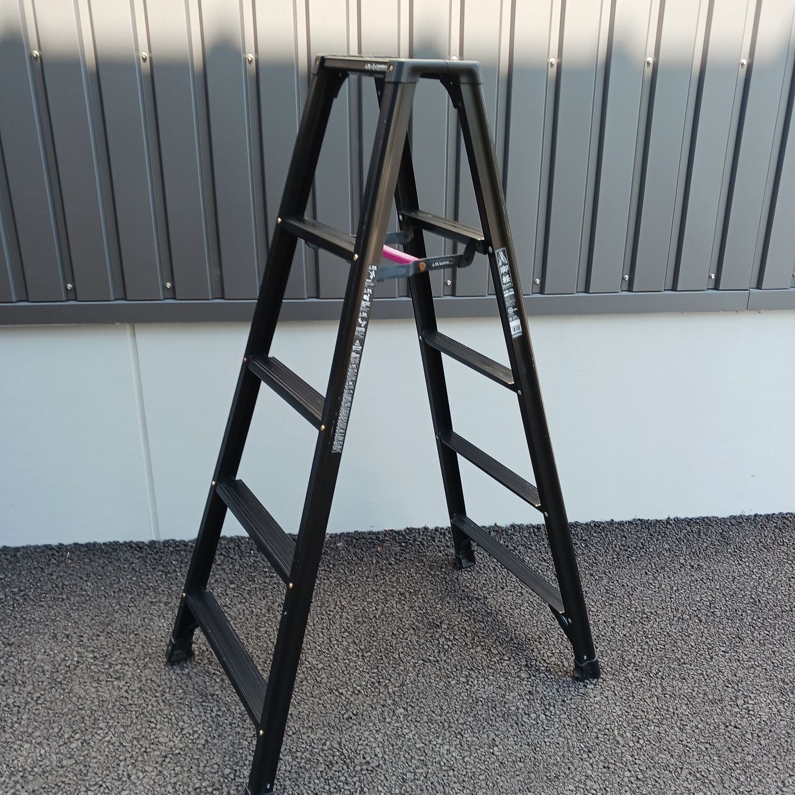 引取限定】長谷川工業 専用脚立 足軽BLACK(ブラック)RZB-15b 5 引取限定】長谷川工業 専用脚立 足軽BLACK(ブラック)RZB-15b 5