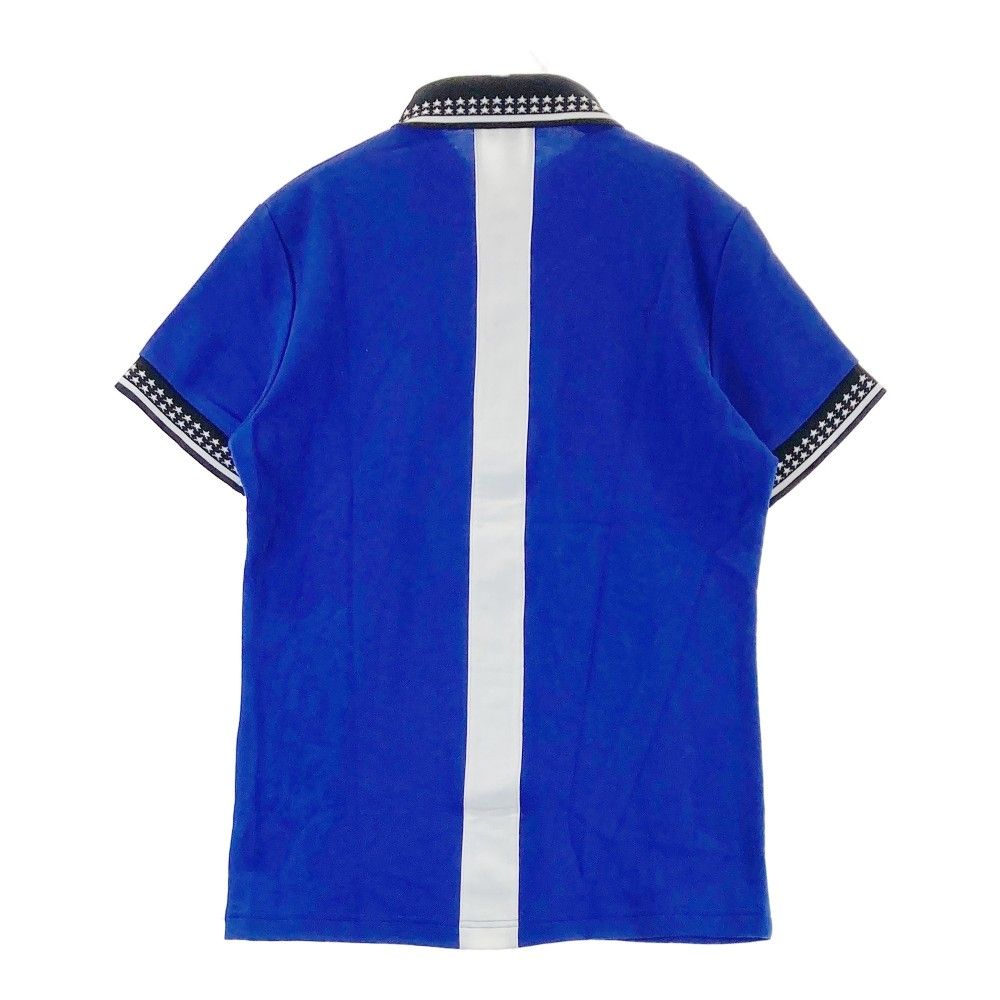 サイズ：2 ROCK DUDE ロックデュード 半袖ポロシャツ ブルー系