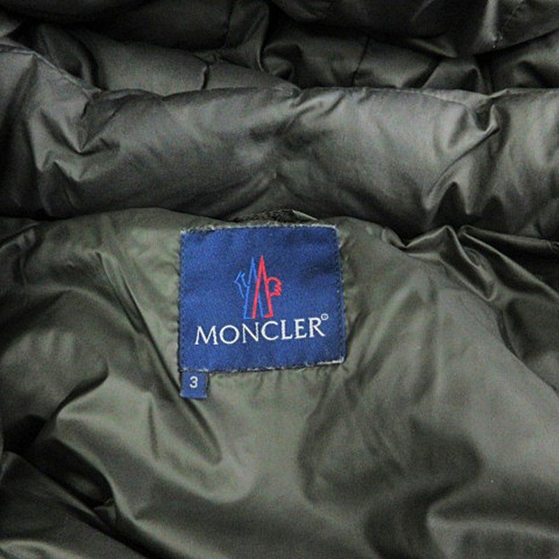 モンクレール MONCLER ヴィンテージ 青タグ ダウンジャケット ジップ 