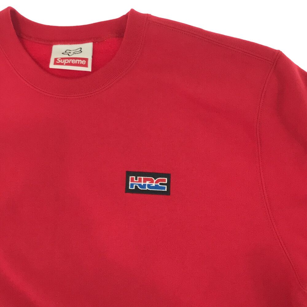 SUPREME (シュプリーム) 19AW Honda/Fox Racing Crewneck Sweatshirt 