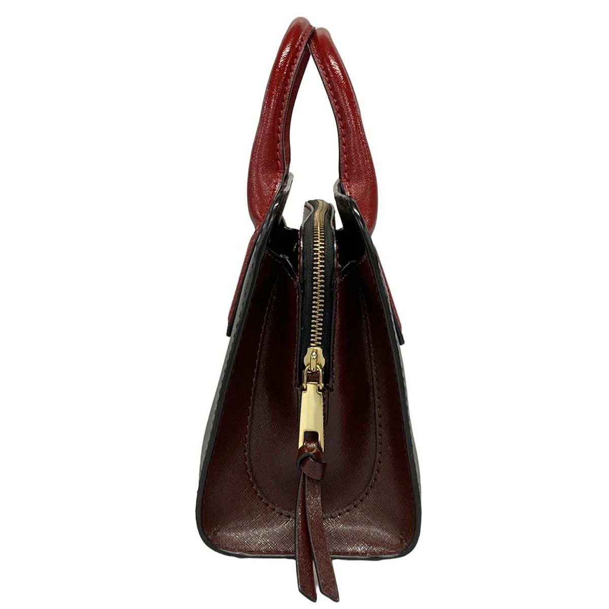 MARC JACOBS 黒赤ハンドバッグ リトルビックショット MARC JACOBS(マークジェイコブス) ハンドバッグ リトル ビッグ