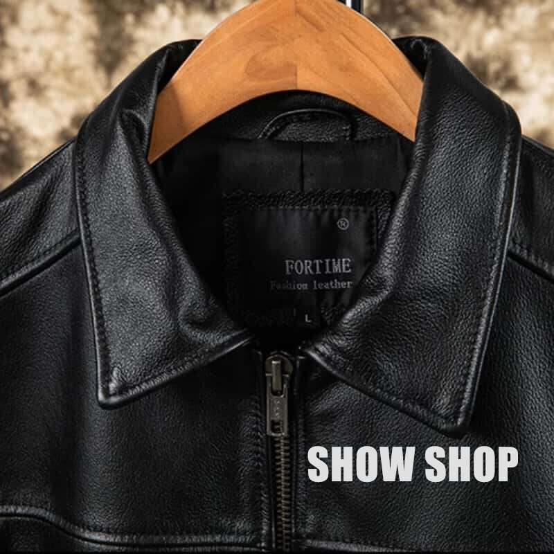 美品 メンズファッション 上質牛革 シングルレザージャケット 2120  