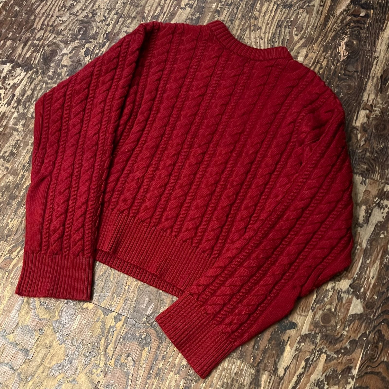 EGON LAB エゴンラボ 24AW KNIT ニット sizeS レッド系 【代官山11】 - メルカリ