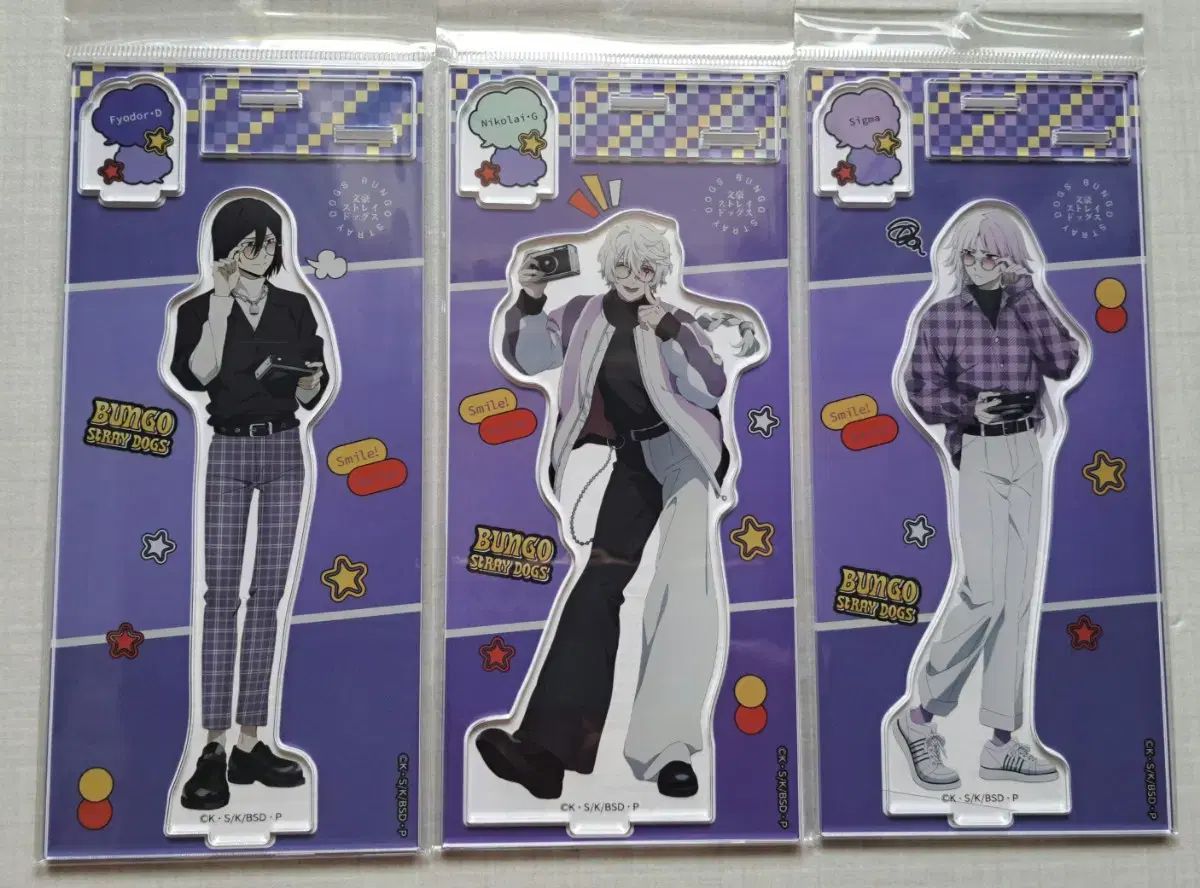 文豪ストレイドッグス 文スト ニコライ フョードル アクリルスタンド