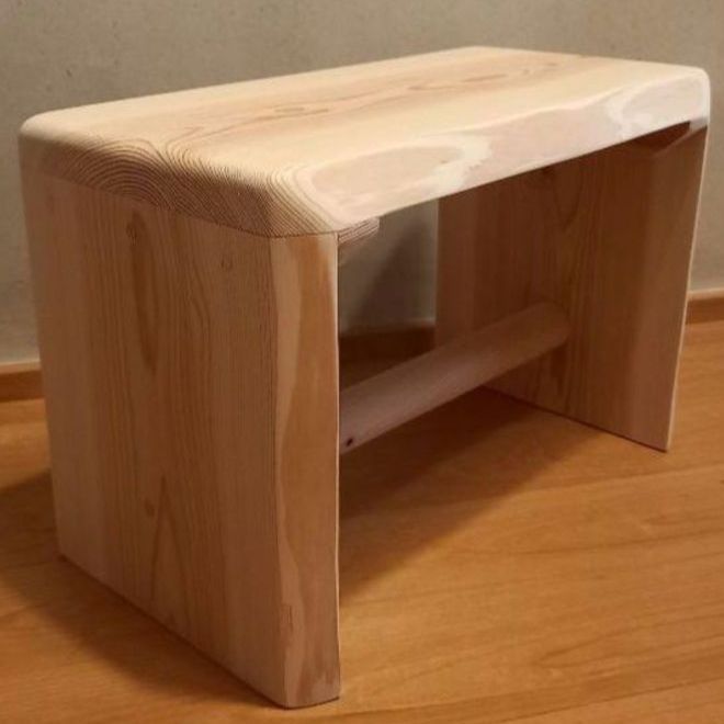 国産杉 スツールベンチ 無垢材 玄関椅子 ディスプレイ台