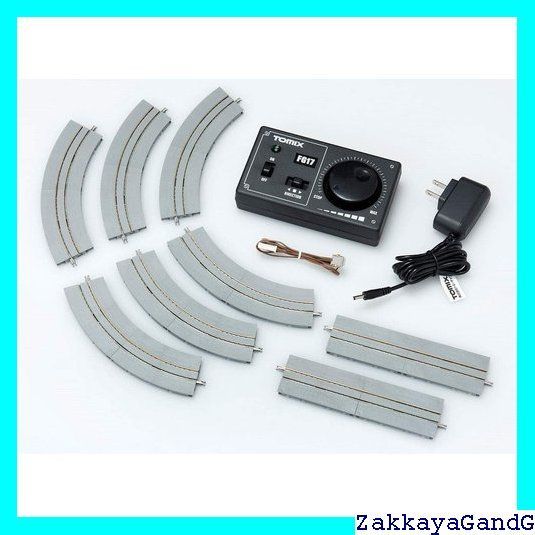 TOMIX Nゲージ ワイドトラム鉄道模型運転セット 90099 鉄道模型 レールセット 灰色 19