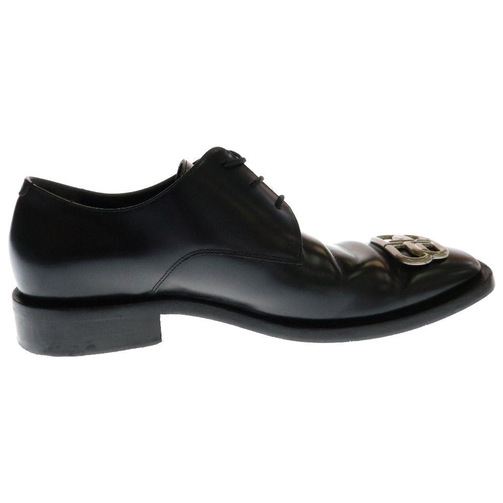 BALENCIAGA (バレンシアガ) BBロゴプレート レザーダービー