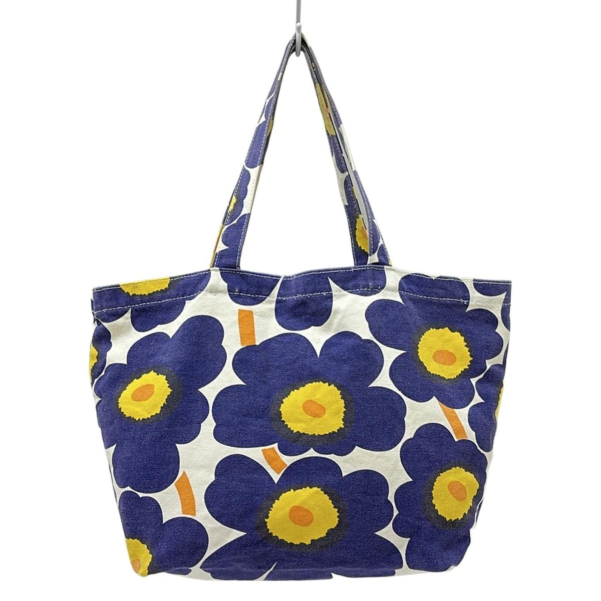 marimekko(マリメッコ) トートバッグ - パープル×イエロー